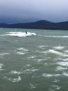 Surfing Lake Tahoe!